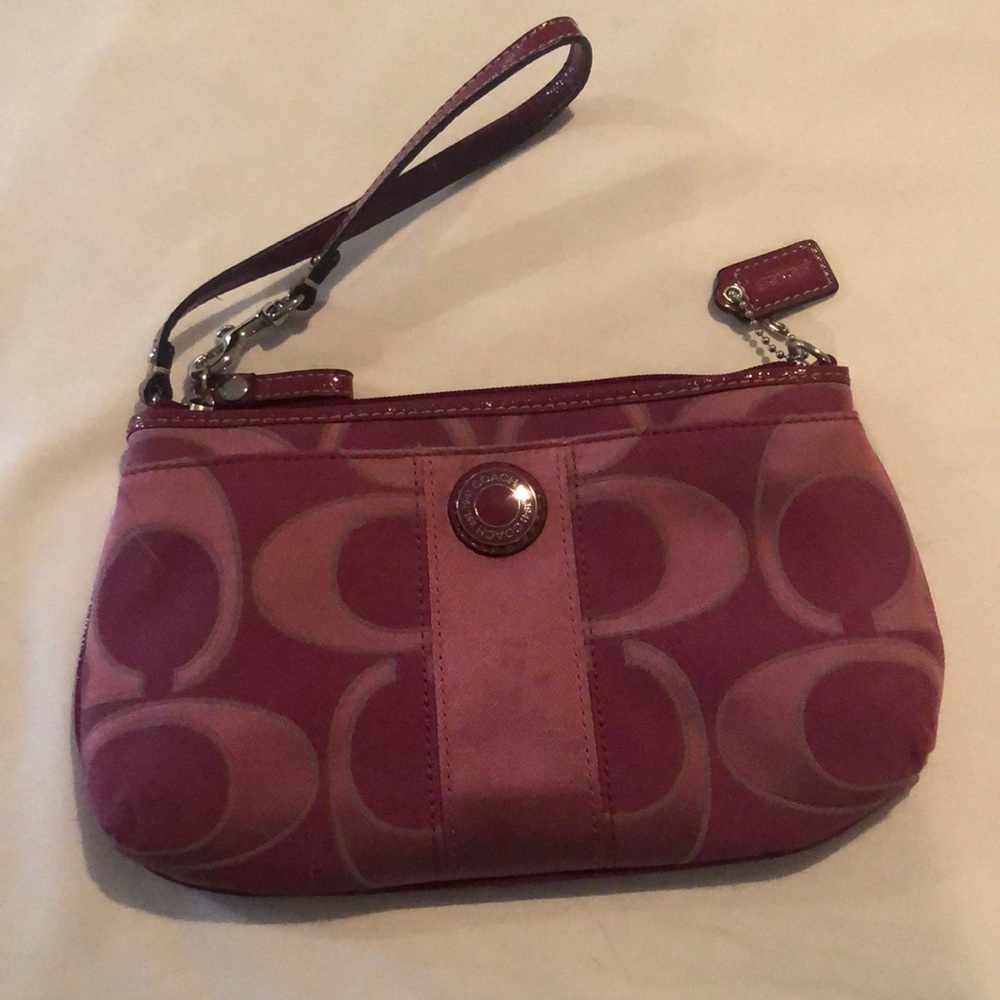 Coach wristlet
